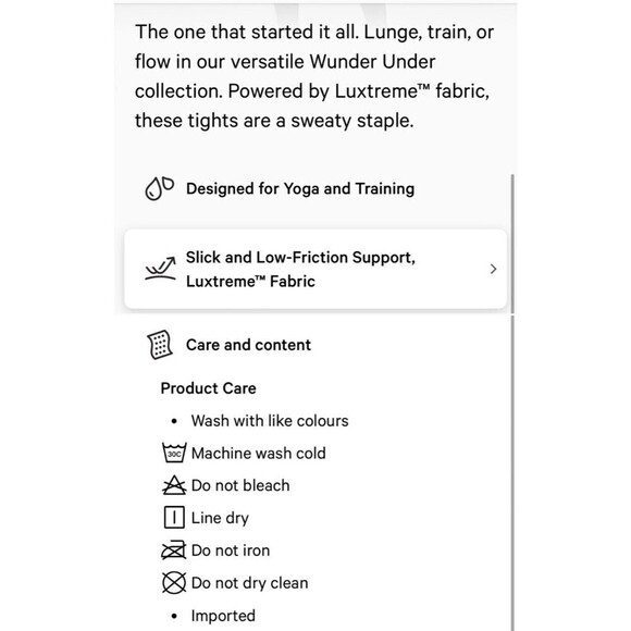 NEW Lululemon Leggings 2 Wunder Under High-Rise Tight 25" Lunar New Year Dark - Picture 7 of 8